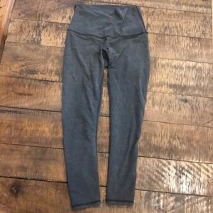 4 Lululemon green cotton leggings